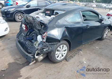 2012 Honda Civic Lx z USA, uszkodzony, nr VIN 2HGFG3B56CH510645